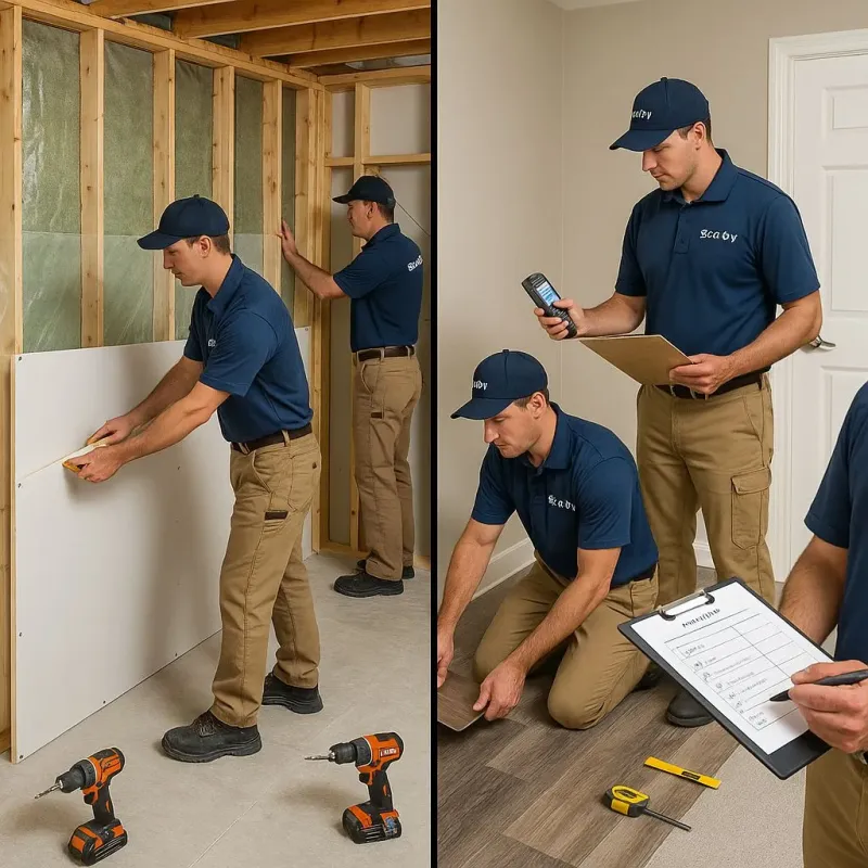 Repairs and Reconstruction process in La Habra Heights, CA